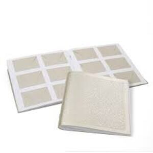 STYLE ME PRETTY Wedding Guest Book with Cards and Envelopes Gold White Notes
